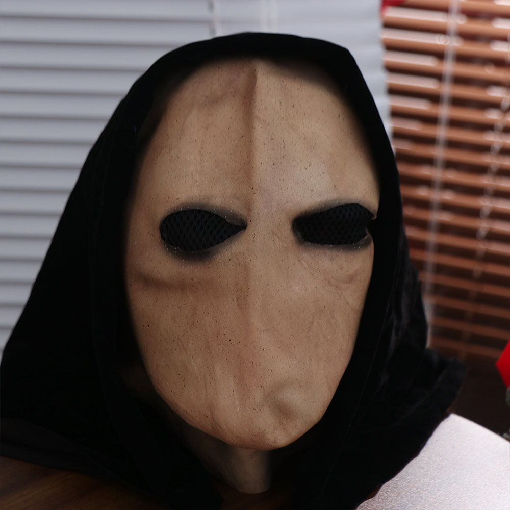 Latex Alien Mask Realistic - Yüzsüz Adam Cadılar Bayramı Slenderman Maskesi,