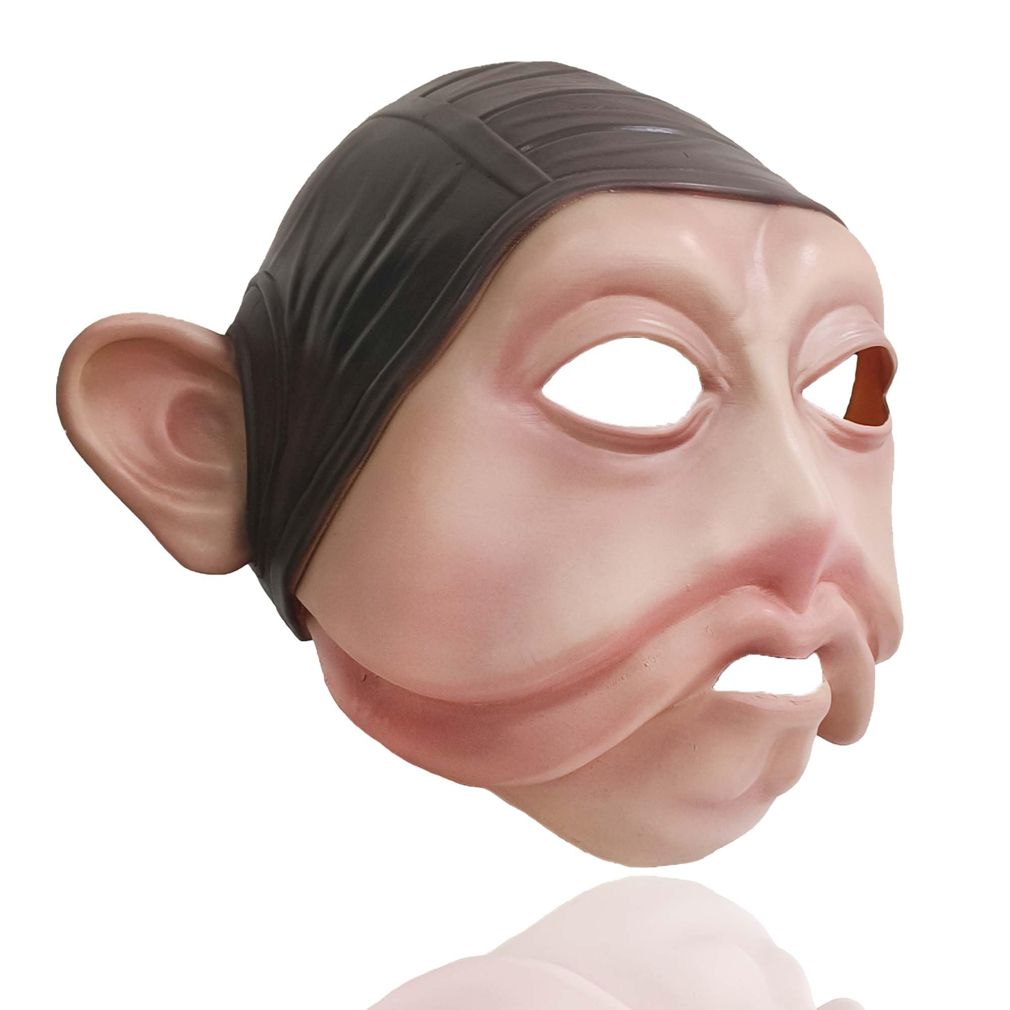 Latex Alien Mask Realistic - Nien Nunb lateks maske gerçekçi tam