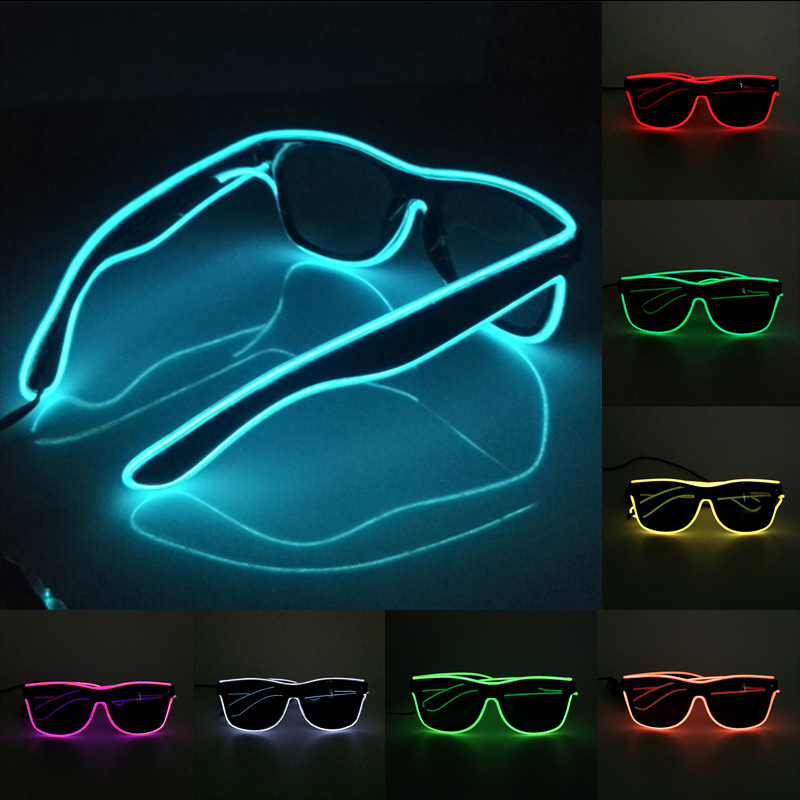 Glow In The Dark Party Glasses - YENI Led Gözlük Işıkları Rave Partiler
