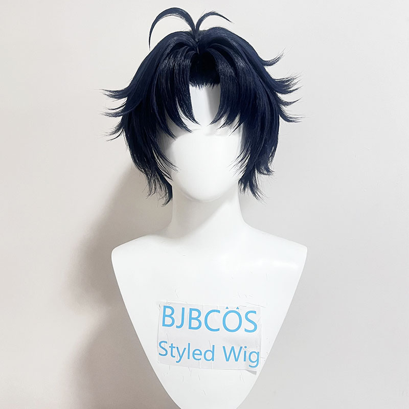 Anime Cosplay Wig Heat Resistant - [Şekillendirilmiş Peruk]Asaba Harumasa Cosplay Peruk ZZZ
