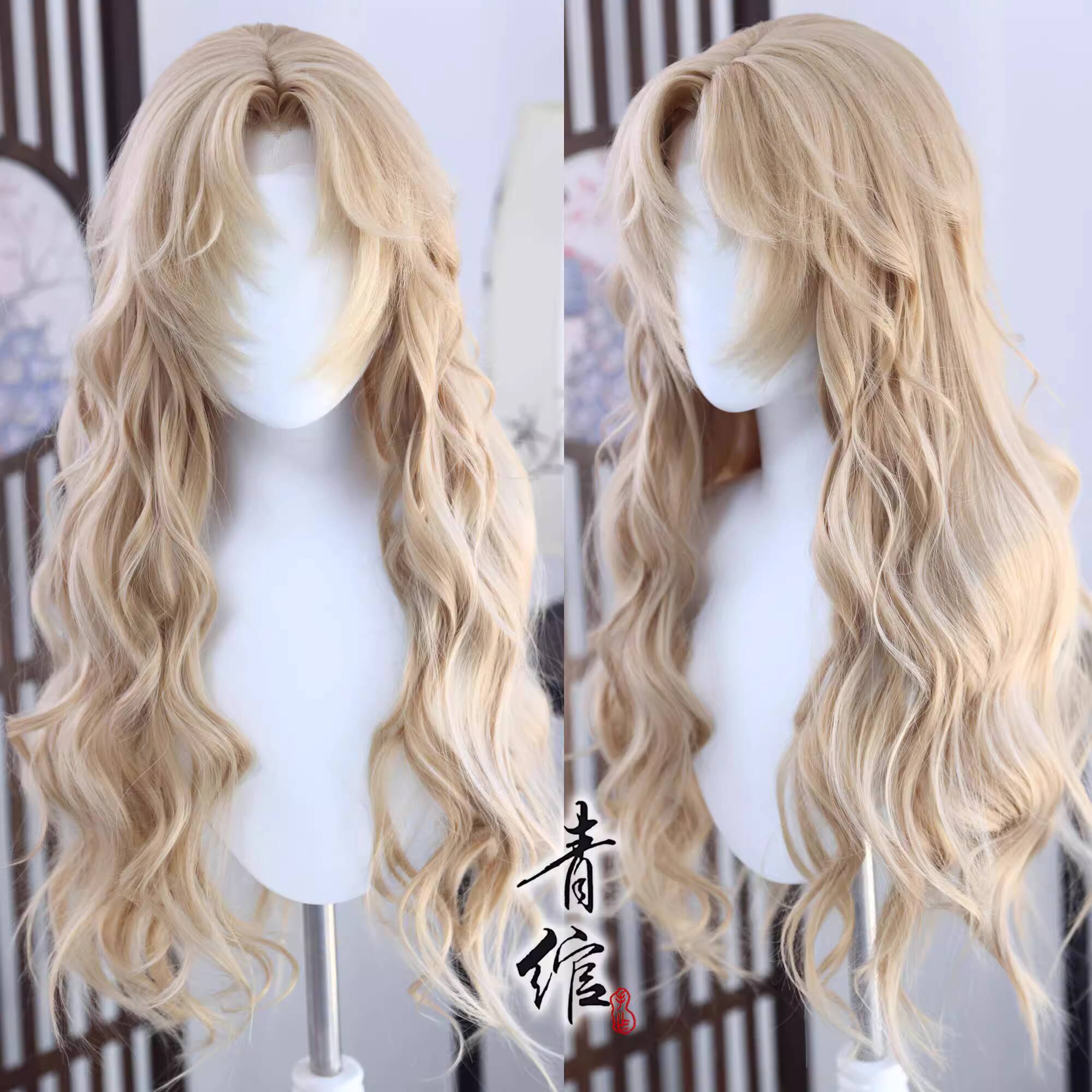 Anime Cosplay Wig Heat Resistant - Vermouth Berumotto Tarzı Peruk Cosplay Kudou