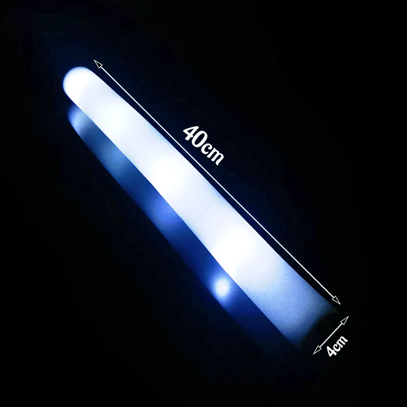 20/30 adet LED Beyaz Köpük Işı - Flashing Led Foam Sticks Party incelemesi ve fiyatı