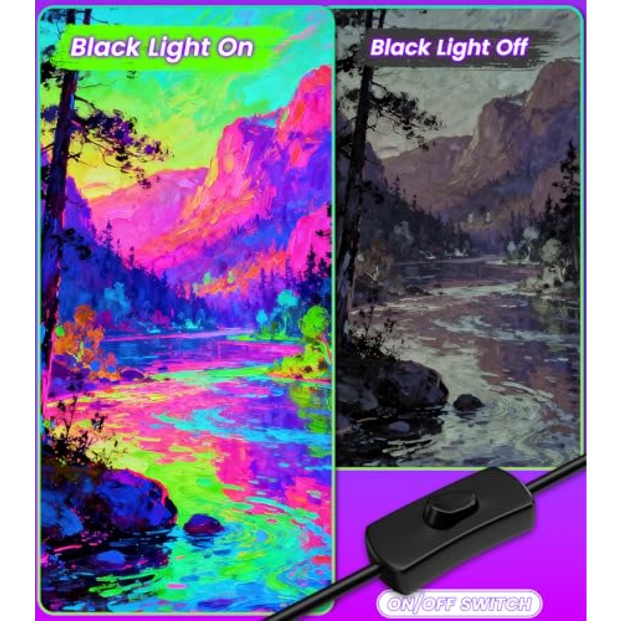 4W Paket LED Siyah Işık Çubuğu - Party Supplies incelemesi ve fiyatı