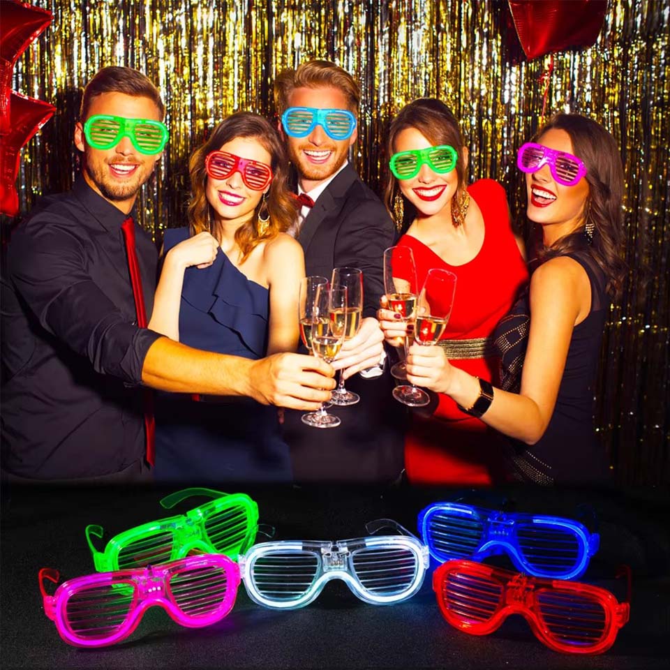 5-50 Adet Işıklı LED Gözlükler - Glow In The Dark Party Glasses incelemesi ve fiyatı