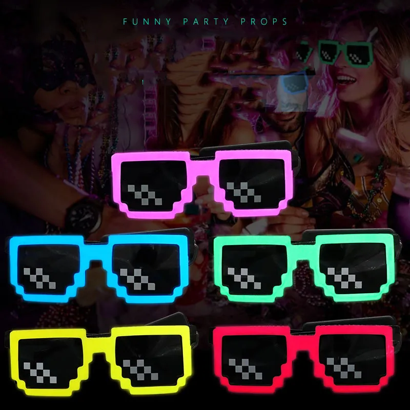 Kablosuz LED Işıklı Gözlükler  - Glow In The Dark Party Glasses incelemesi ve fiyatı