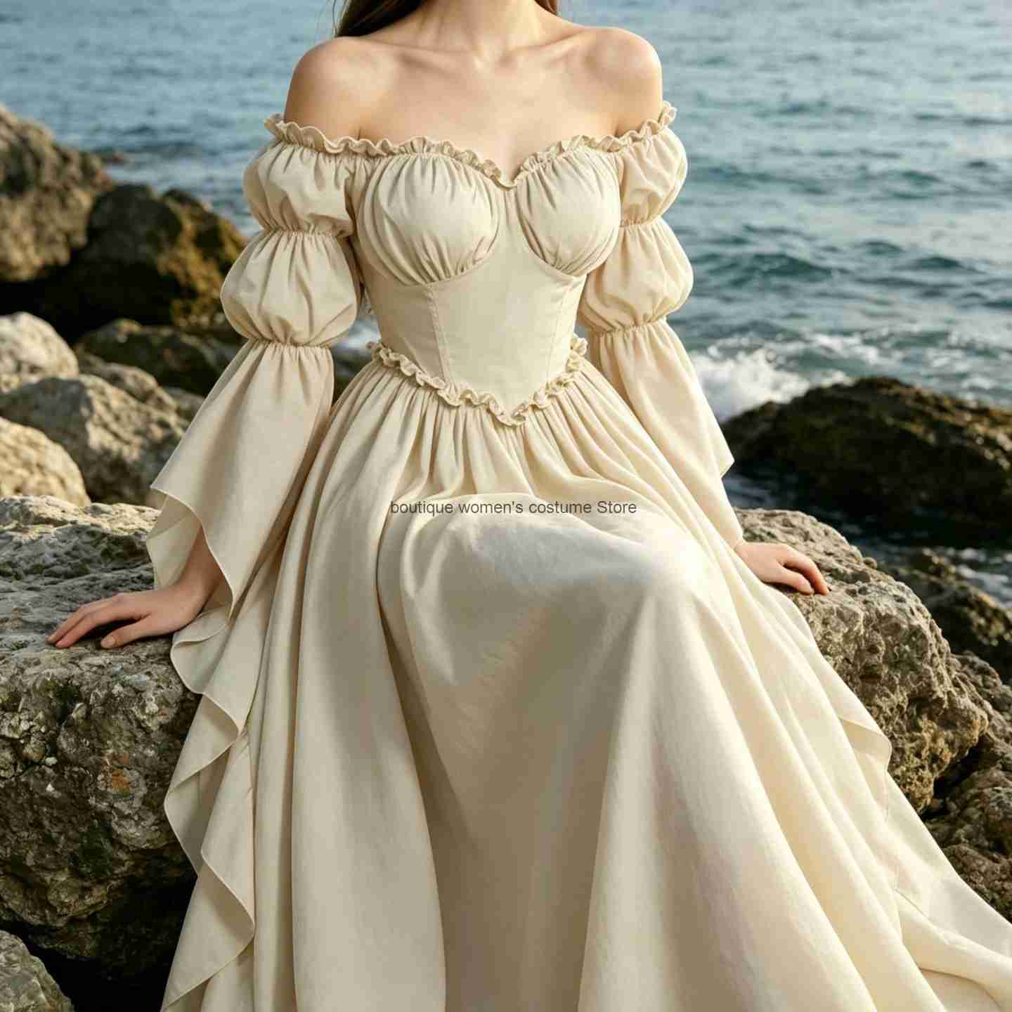 Yeni Orta Çağ Rönesans Tarzı K - Medieval Renaissance Dress Women incelemesi ve fiyatı