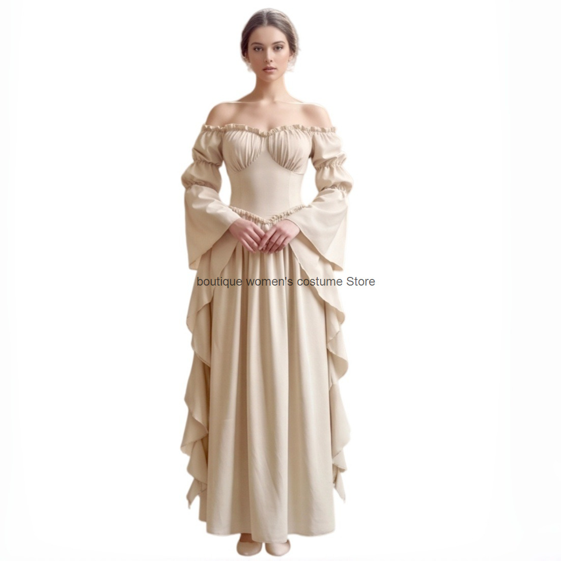 Yeni Orta Çağ Rönesans Tarzı K - Medieval Renaissance Dress Women incelemesi ve fiyatı