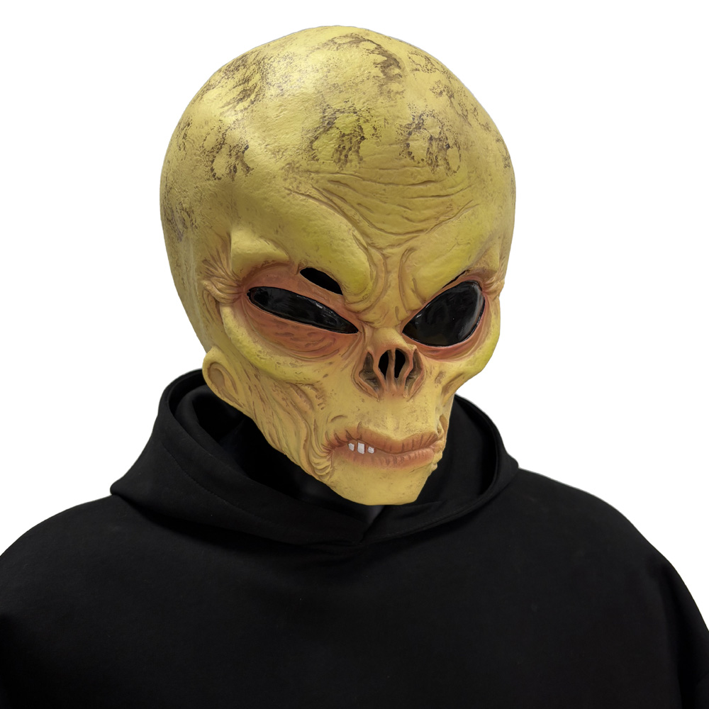 Gerçekçi UFO Uzaylı Kafatası M - Latex Alien Mask Realistic incelemesi ve fiyatı