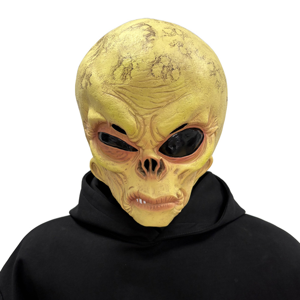 Gerçekçi UFO Uzaylı Kafatası M - Latex Alien Mask Realistic incelemesi ve fiyatı