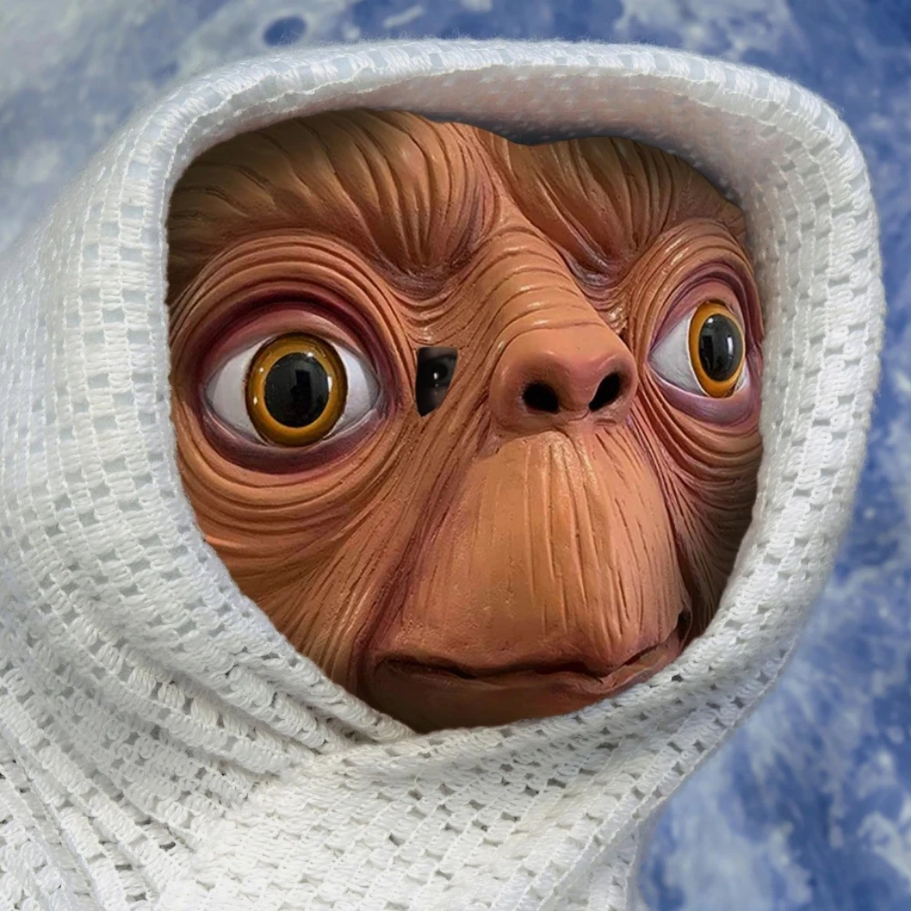 Gerçekçi ET Alien Lateks Maske - Latex Alien Mask Realistic incelemesi ve fiyatı