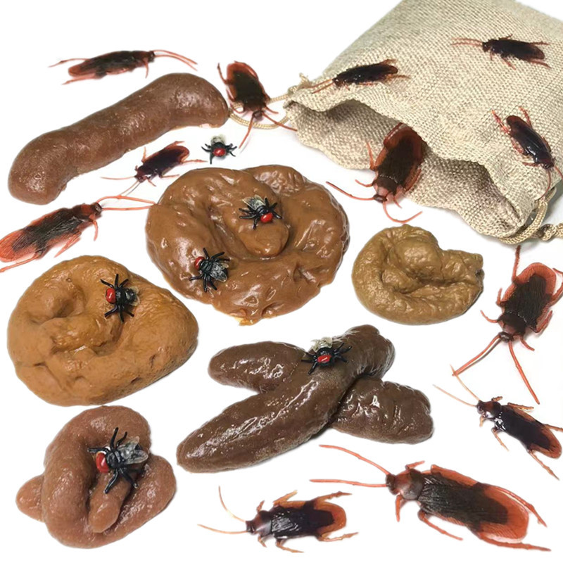 6/24 adet yumuşak sahte Poop d - Fake Poop Gag Gift incelemesi ve fiyatı
