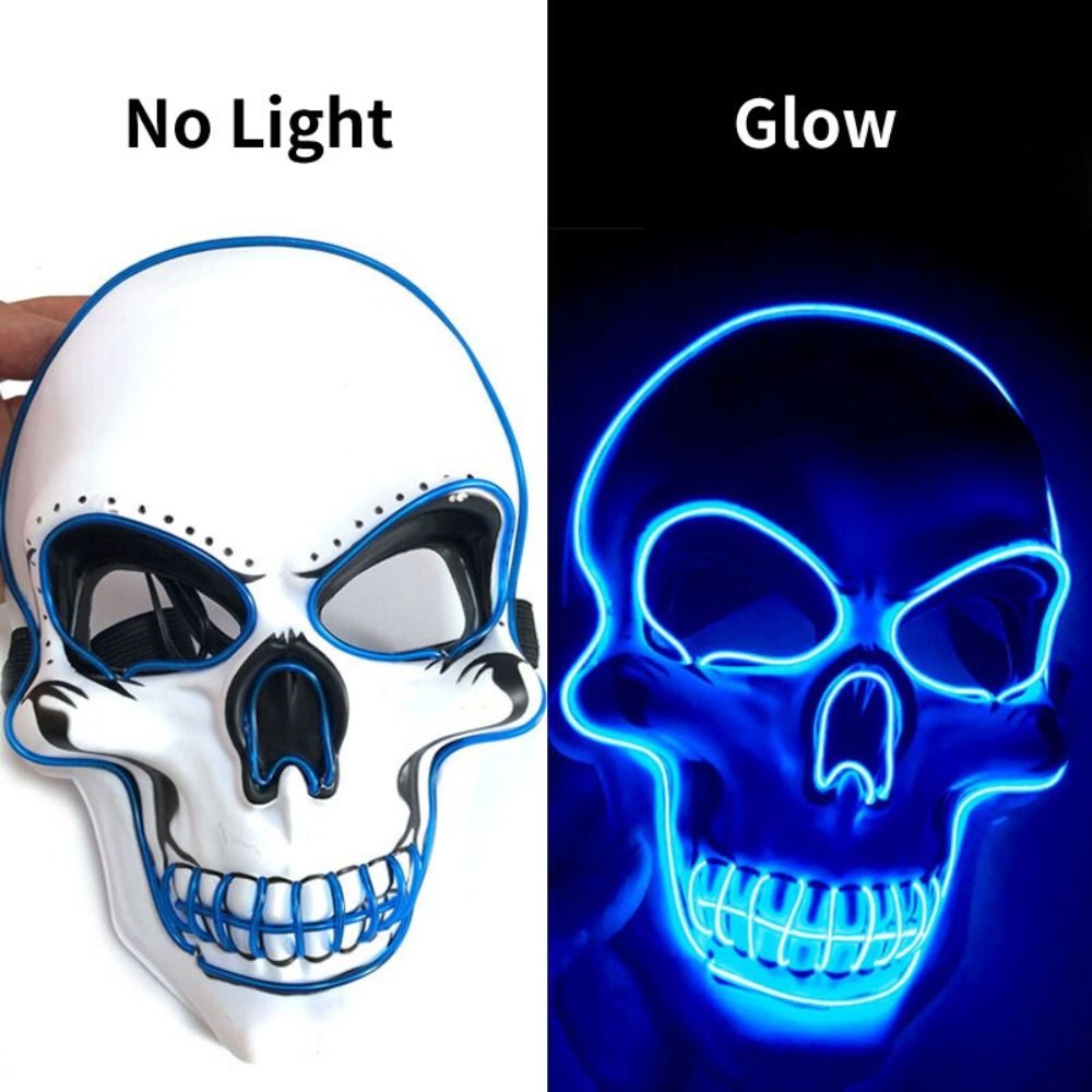 Moda Korku Cadılar Bayramı Kaf - Led Purge Mask Halloween incelemesi ve fiyatı