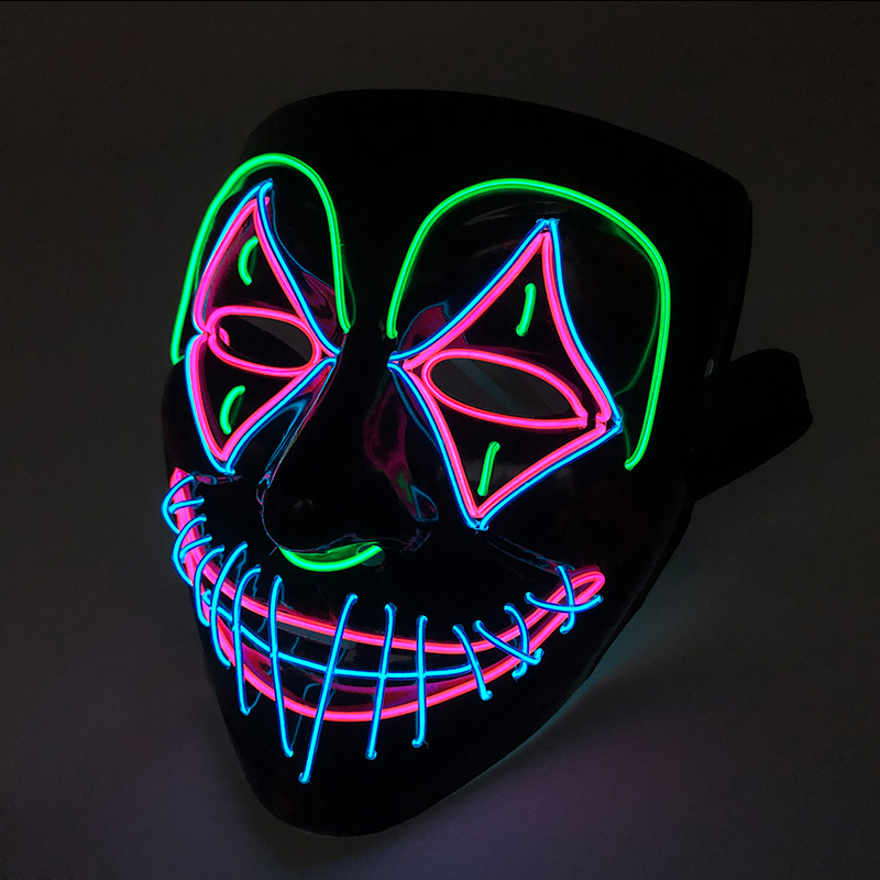 LED Katil Maske Cadılar Bayram - Led Purge Mask Halloween incelemesi ve fiyatı