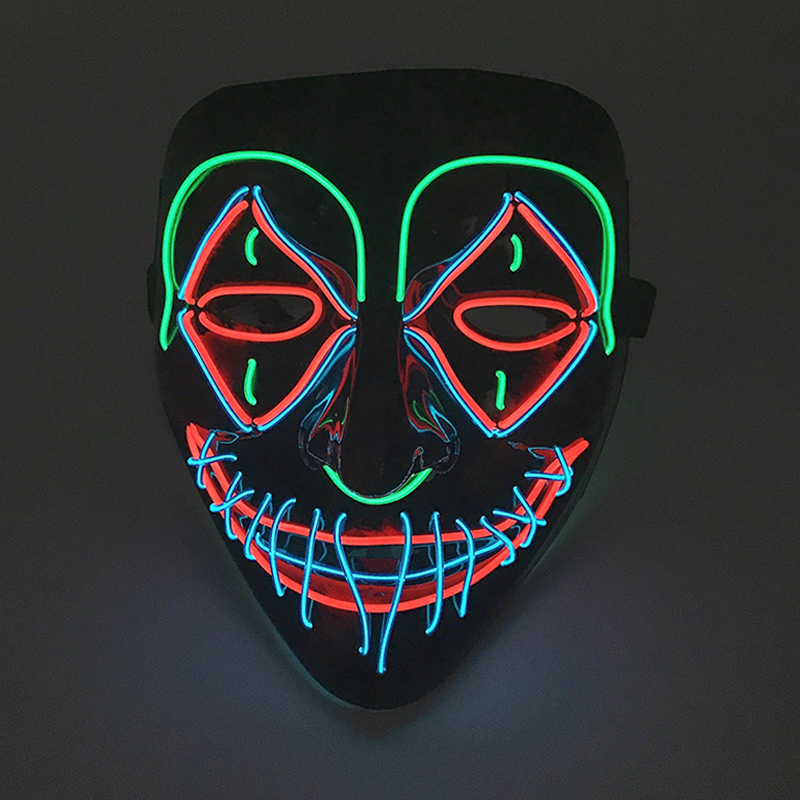 LED Katil Maske Cadılar Bayram - Led Purge Mask Halloween incelemesi ve fiyatı