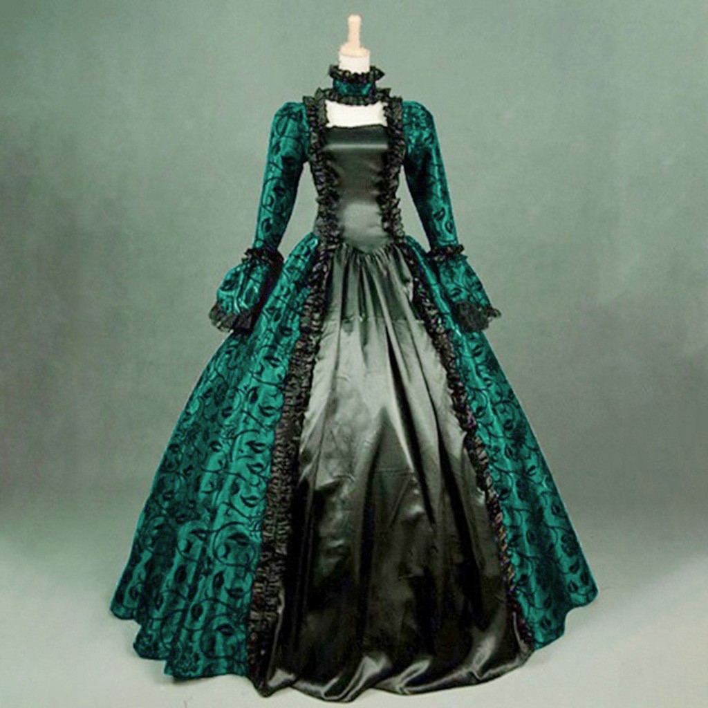 Kadınlar Vintage Zarif Elbise  - Medieval Renaissance Dress Women incelemesi ve fiyatı