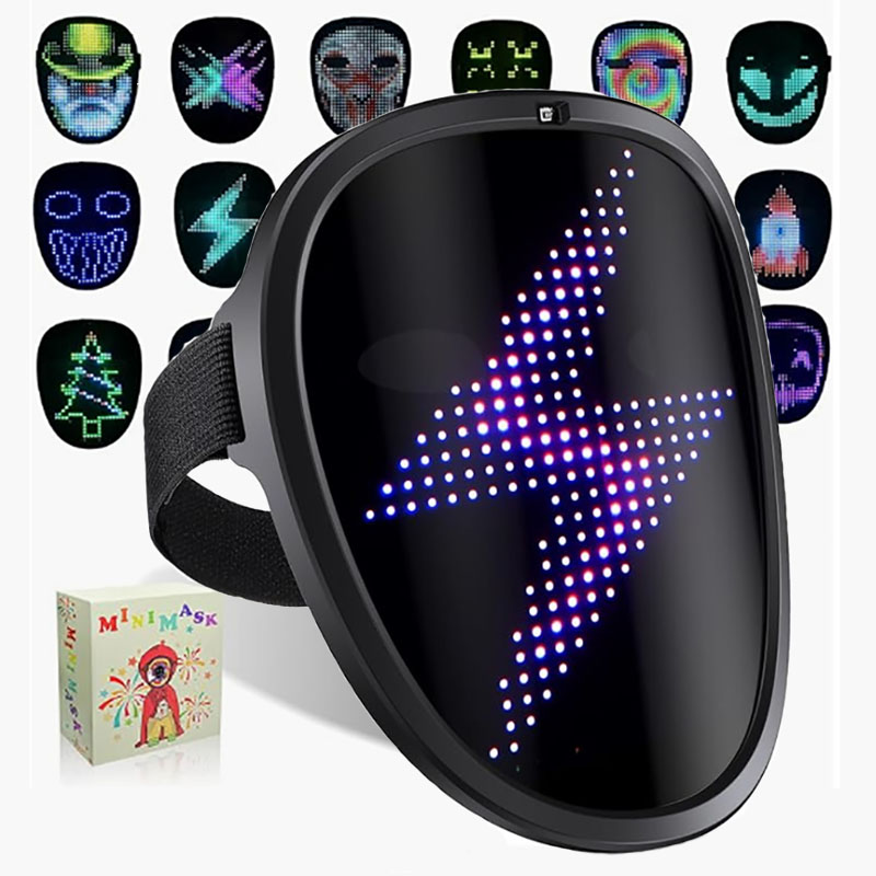 Hareket Algılama ile LED Maske - Led Purge Mask Halloween incelemesi ve fiyatı