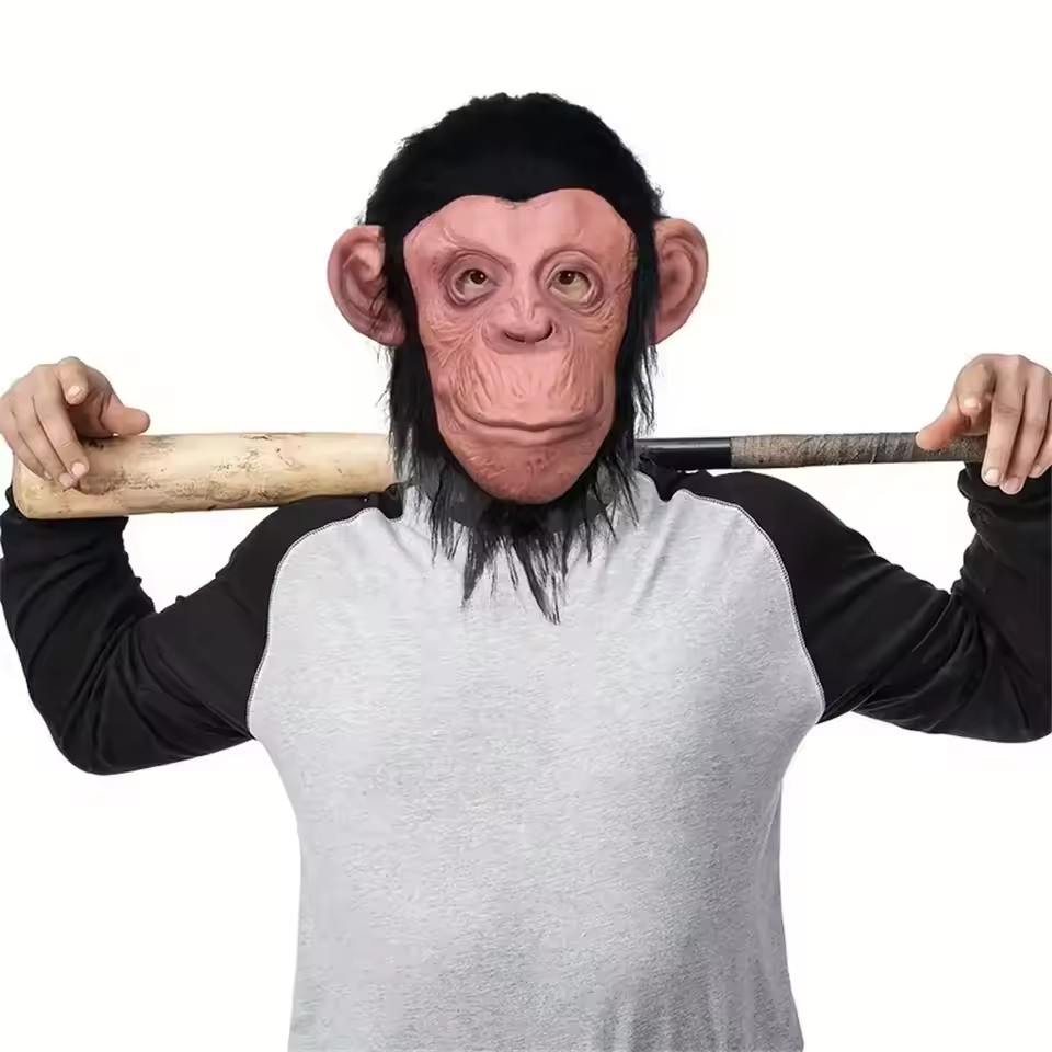 Lateks Canlı Maymun Maskesi Pe - Led Purge Mask Halloween incelemesi ve fiyatı