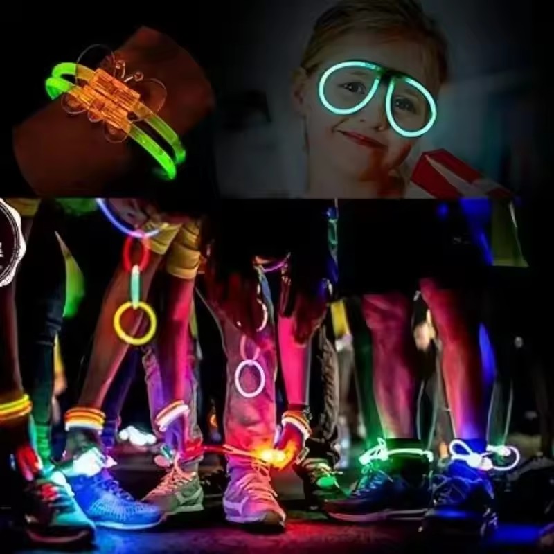 50/100 Adet Floresan Çubuklar  - Glow In The Dark Party Glasses incelemesi ve fiyatı