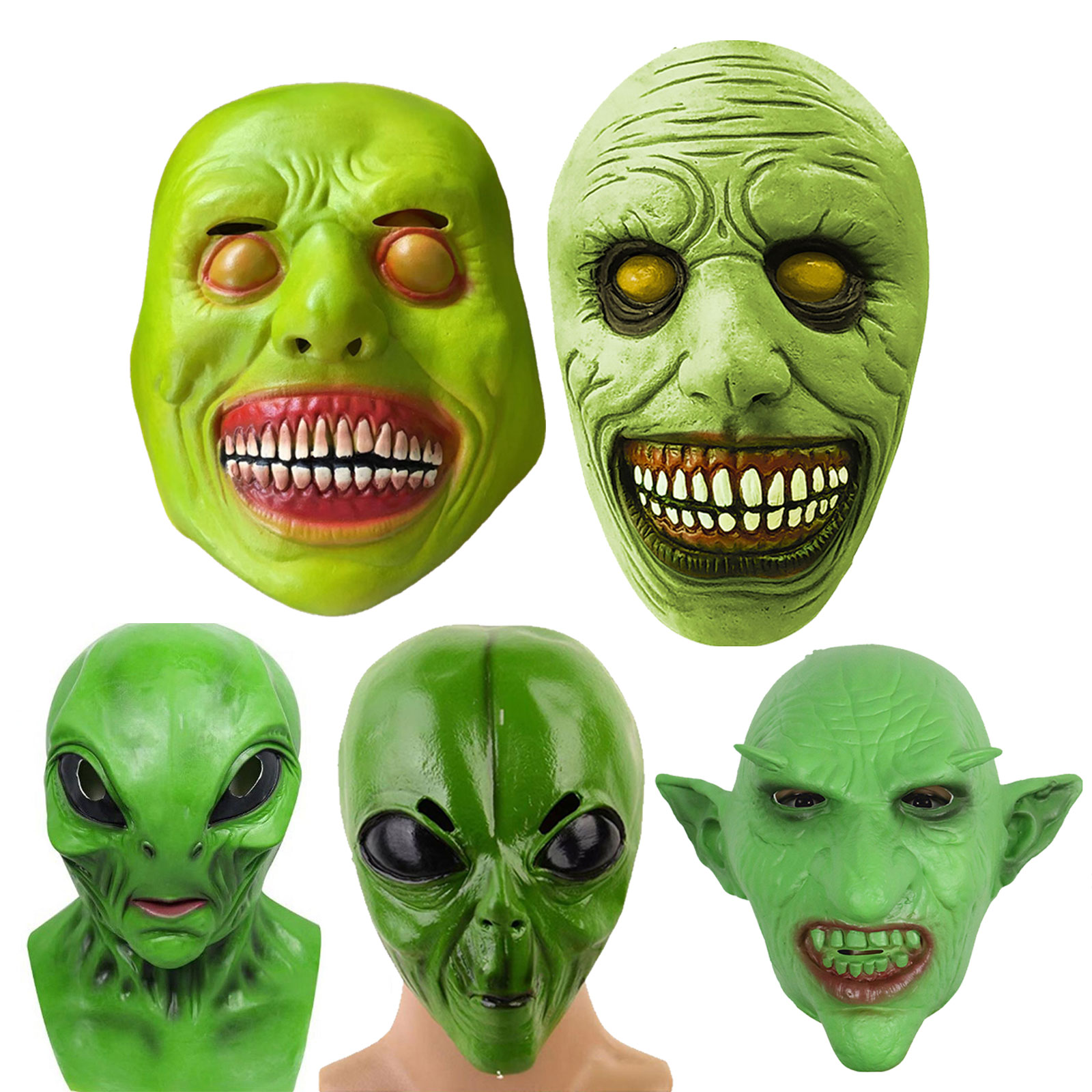 Cadılar bayramı Uzaylı Maskesi - Latex Alien Mask Realistic incelemesi ve fiyatı