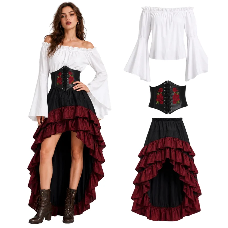 Cadılar Bayramı Orta Çağ Retro - Medieval Renaissance Dress Women incelemesi ve fiyatı