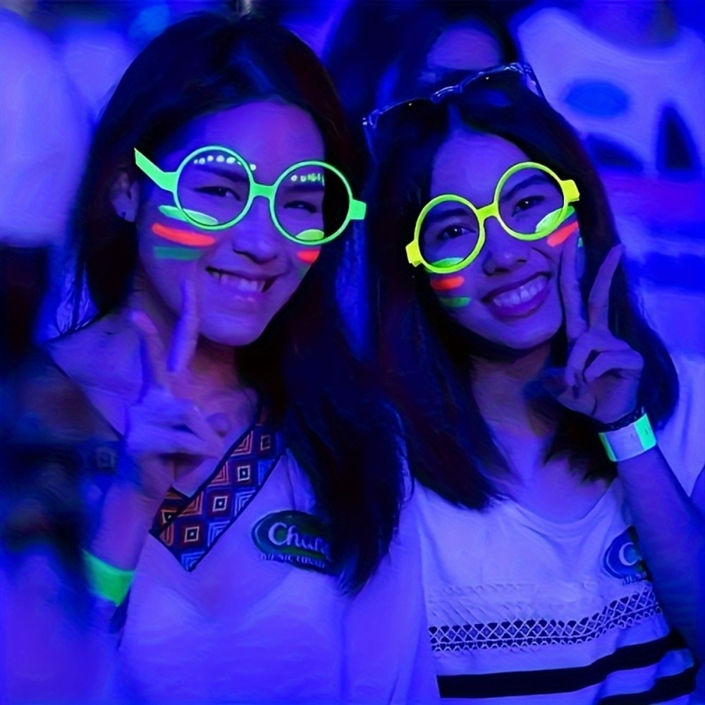5/12 adet UV karanlıkta parlay - Glow In The Dark Party Glasses incelemesi ve fiyatı