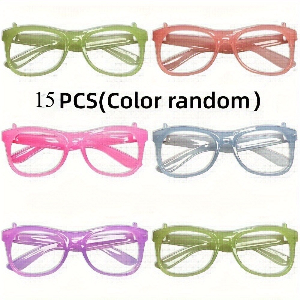 5/12 adet UV karanlıkta parlay - Glow In The Dark Party Glasses incelemesi ve fiyatı