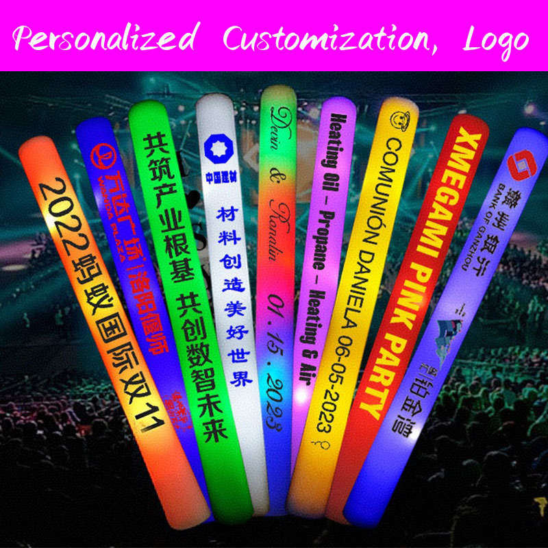 30 LED ışıklı köpük çubuklar k - Flashing Led Foam Sticks Party incelemesi ve fiyatı