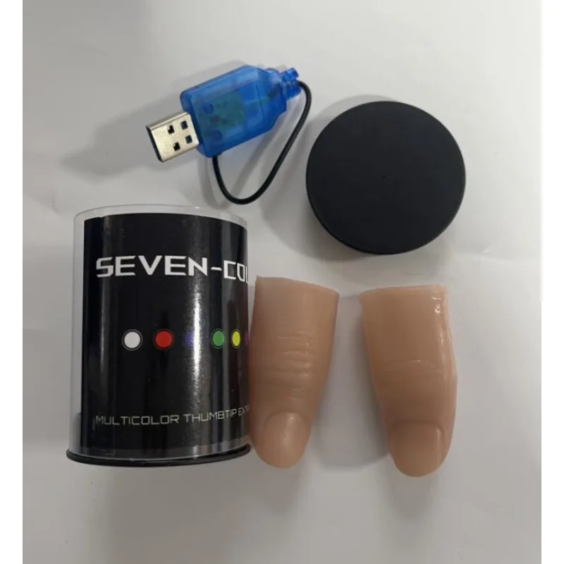 Yedi Renk LED Işık Başparmak İ - Thumb Tip Magic Trick Set incelemesi ve fiyatı