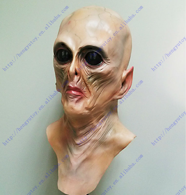 Deluxe Uzaylı Maskesi Gerçekçi - Latex Alien Mask Realistic incelemesi ve fiyatı