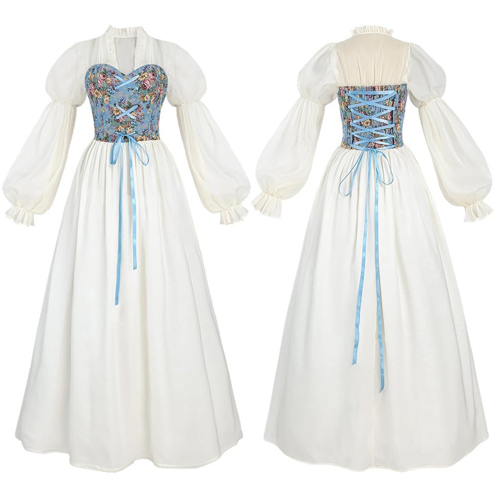 Rönesans Tarzı Korseli Bel Elb - Medieval Renaissance Dress Women incelemesi ve fiyatı