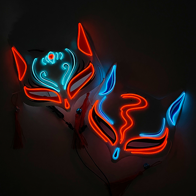 Korku cadılar bayramı Neon mas - Led Purge Mask Halloween incelemesi ve fiyatı
