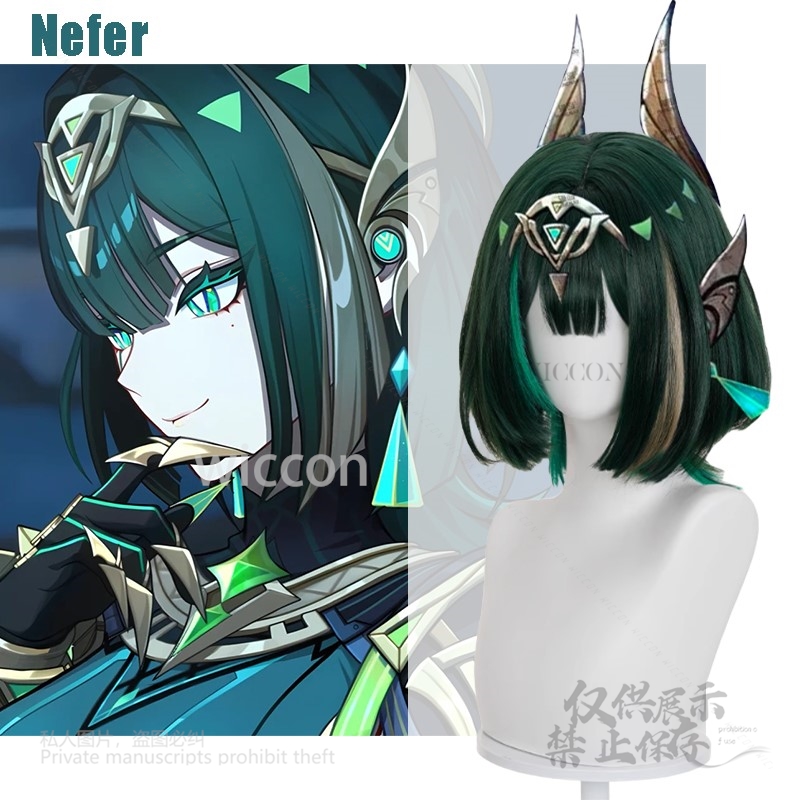 Anime Oyunu Genshin Etki Yeni  - Anime Cosplay Wig Heat Resistant incelemesi ve fiyatı