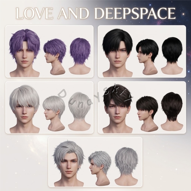 Love And Deepspace Cosplay Per - Anime Cosplay Wig Heat Resistant incelemesi ve fiyatı